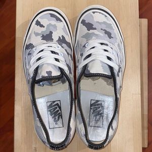 Vans Authentic  Black/Gray Camo